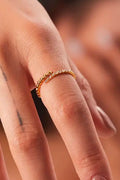Zierlicher funkelnder Ring | Gold