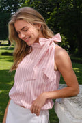Veda Streifentop | Rosa