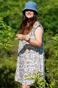 Luna Flare Kleid | Weiße Brise