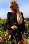 Ena Ls Bluse | Schwarz