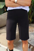 Henne Lange Shorts | Schwarz