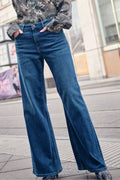 Dara Hera Jeans Lang | Langes Tiefblau