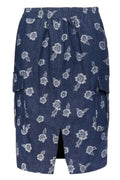 Mitty Cargorock | Denim Flower
