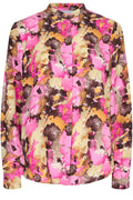 Maggie Ls Shirt | Rosa Schokoladendruck