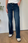 Nora Jeans | Dunkelblauer Denim