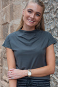 Alma Top | Dunkelgrau