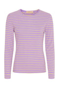 Signe Langarm-T-Shirt | Lila Gold