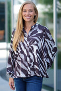 Amira Bluse 2644 | Kaffee