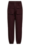 Luna Pocket Pant | Weinrot