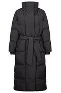 Lilly Langer Mantel | L Schwarz
