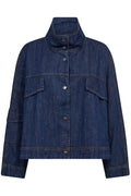 Delina Denim Box Jacke 30170 | Dunkler Denim
