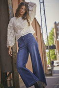 Shania Flauschige Bluse 35889 | Off White