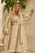 Sp Magana Puffkleid | Hellbraun | Kjole fra Mos Mosh
