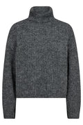 Coralie Roll Knit 32164 | Grau Melange