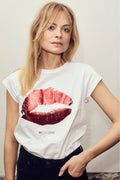 The Kiss Tee 33100 | Weiße Flamme