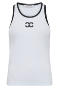 Sahara Tank Top 33068 | Weiß Schwarz