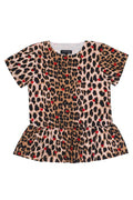 Alma Rüschen-T-Shirt (Kinder) | Lux Leo Rotes Herz