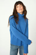 Rola Bine Rollkragenstrick | Blauer Lolite
