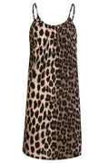 Alma Kurzes Trägerkleid | Big Lux Leo Fossil