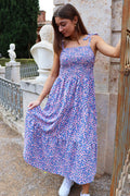 Gronja Trägerkleid | Blaue Erdbeere