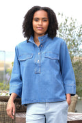 Bianca Bluse 2781 | Blau