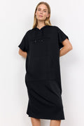 Tini Hoodiekleid | Schwarz