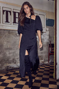 Siri Asym Kleid 36405 | Schwarz