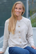Uma Strickjacke | Sand