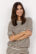Tini Stripe Kurzarm | C Hot Fudge Kombi
