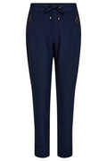 Henne Zip Hose | Dunkelblau