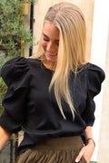 Winnie Bluse | Schwarz