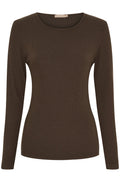 Ingrid Longshirt T-Shirt | Moro | Bluse von Marta du Chateau