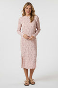 Vogue Flora Kleid | Hellrosa