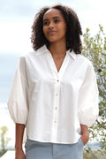 Nicole Bluse 2783 | Off White