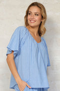 Ellen Bluse 2506 | Blau
