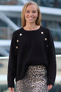 Caisa Strick | Schwarz
