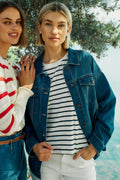 Rockjacke 205809 | Mittelblauer Denim