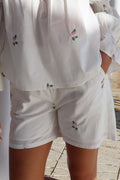 Rillo Shorts | Weiß