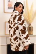 Moo Chic Mantel | Dunkelbraun
