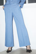 Tobber Denim Wide Pant 31564 | Blau