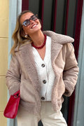 Lamby Jacke 204171 | Einfach Taupe