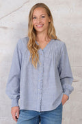 Macy Bluse 2699 | Blau