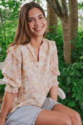 Davina Rose Feldbluse | Staubgelb