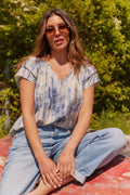 Sunrise Sky Top 35942 | Blau