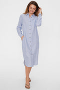 Lava Kleid 204307 | Off White Nebulas Blue