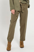 Pachino Hose 205466 | Tiefes Flechtengrün