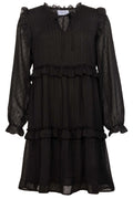 Nartina Ls Kleid | Schwarz
