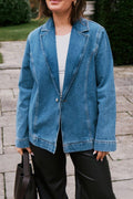 Dimma Denim Blazer | Blau