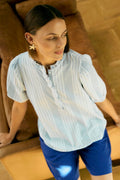 Nollie Bluse 206083 | Brilliant White Deep Ultrama
