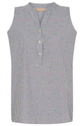 Solvej Top 6287 | Schwarzer Druck